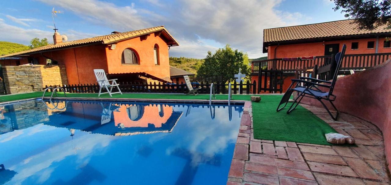 Hostal Rural Casa Pedro San Martín de Unx 外观 照片